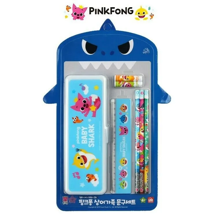 [7-in-1] Baby Shark Family Stationery Set (Random)