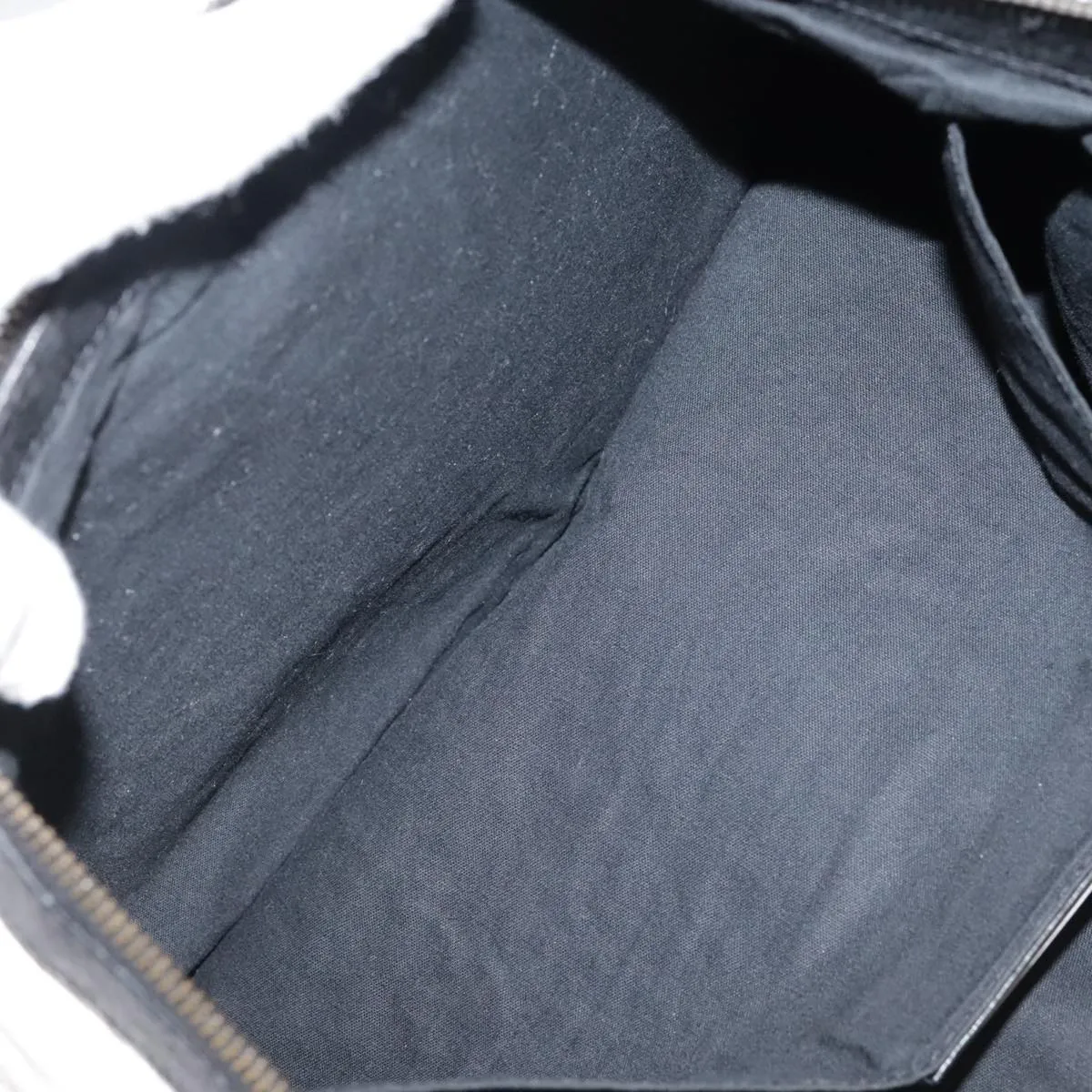 Balenciaga Clip Black Leather Bag