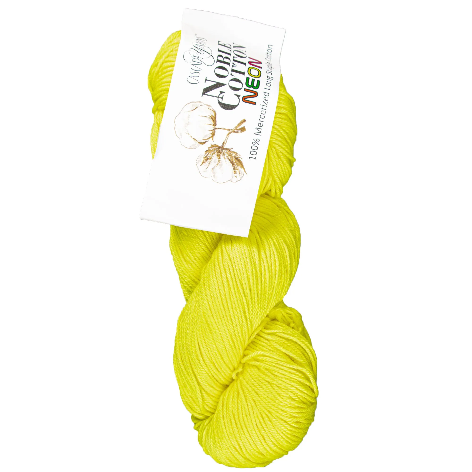 Cascade Yarns Noble Cotton Yarn - 401 Yellow
